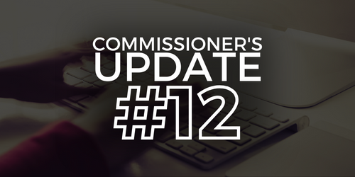 Commissioner's Update (#12)