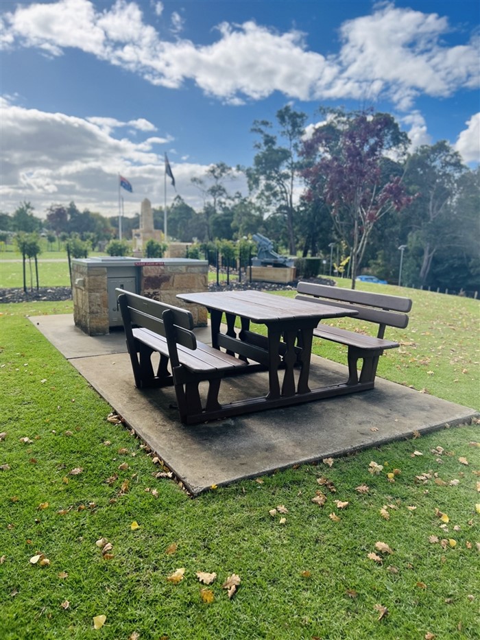 Image Gallery - Apex Park Picnic Bench + BBQ