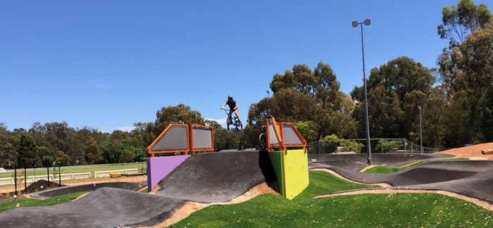 Image Gallery - Catching Air at the Pump Track