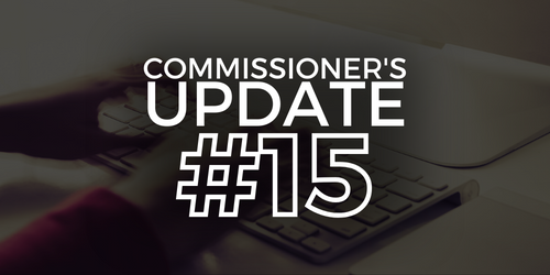 Commissioner's Update (#15)