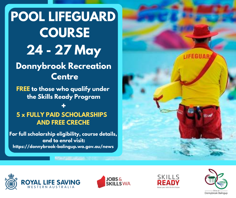 Donnybrook Recreation Centre Hosts Pool Lifeguard Course
